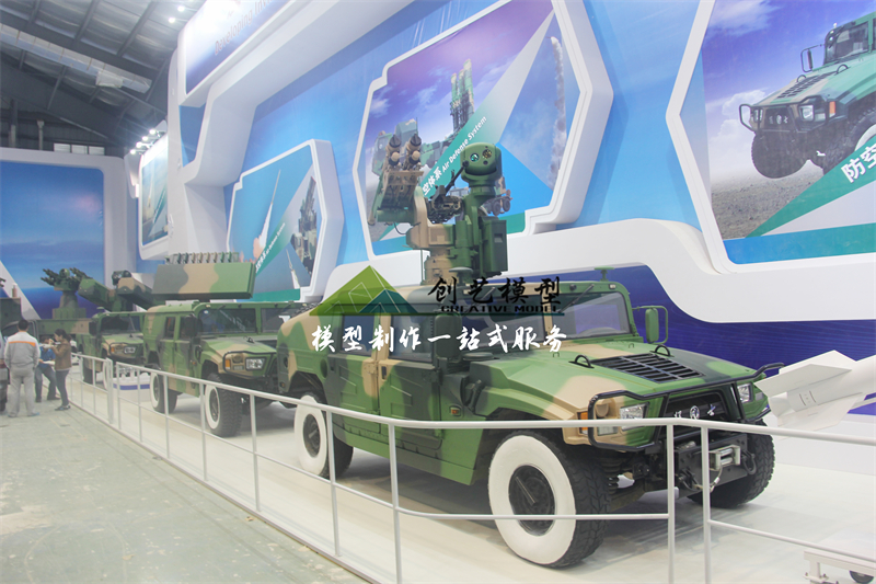 導(dǎo)彈車模型